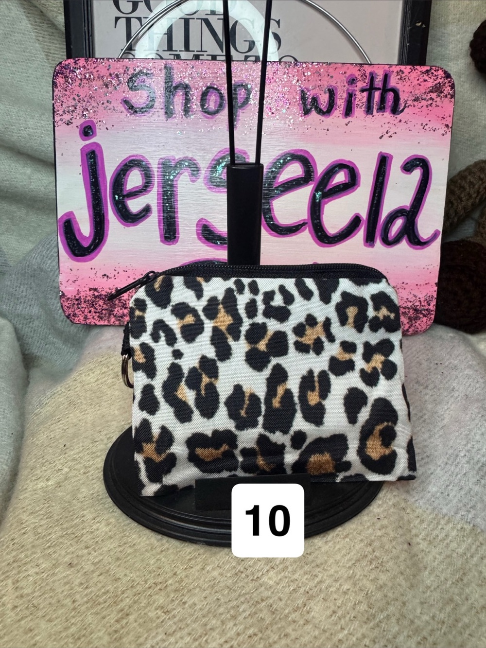 Leopard Print Coin Pouch - - Picture 10 of 10